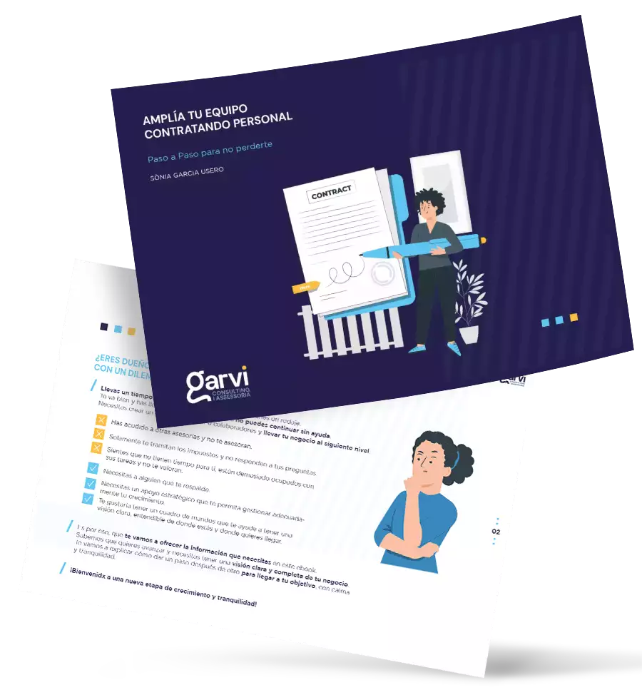 Manual Amplía tu equipo contratando personal